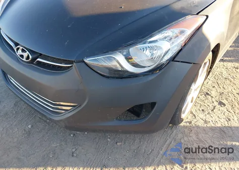 2013 Hyundai Elantra Limited from USA, damaged, VIN 5NPDH4AE7DH163667